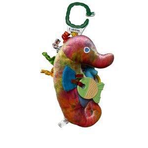 ERIC CARLE Mr. Seahorse Plush Stuffed Toy Baby Hanging Teether Lovey Rattle